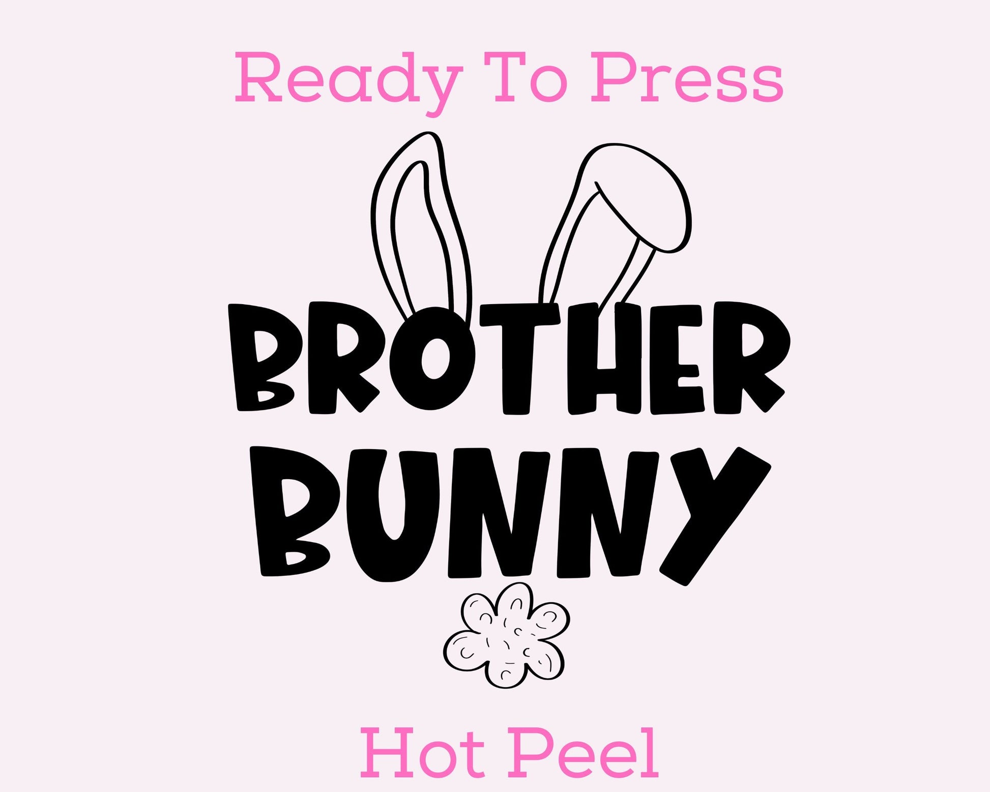 Brother Bunny Boy Easter DTF TRANSFER