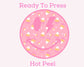Happy Candy Corn (Pink) DTF TRANSFER