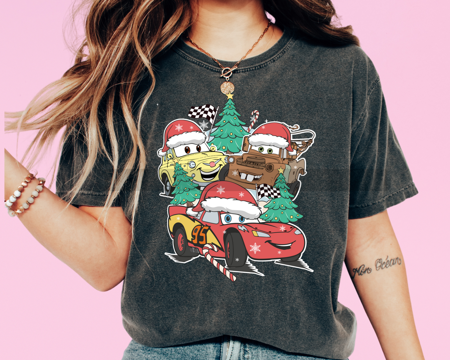 Magical Carrr Christmas DTF TRANSFER or UV DTF STICKER