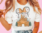 Magical Castle Gingerbread Christmas DTF TRANSFER or UV DTF STICKER