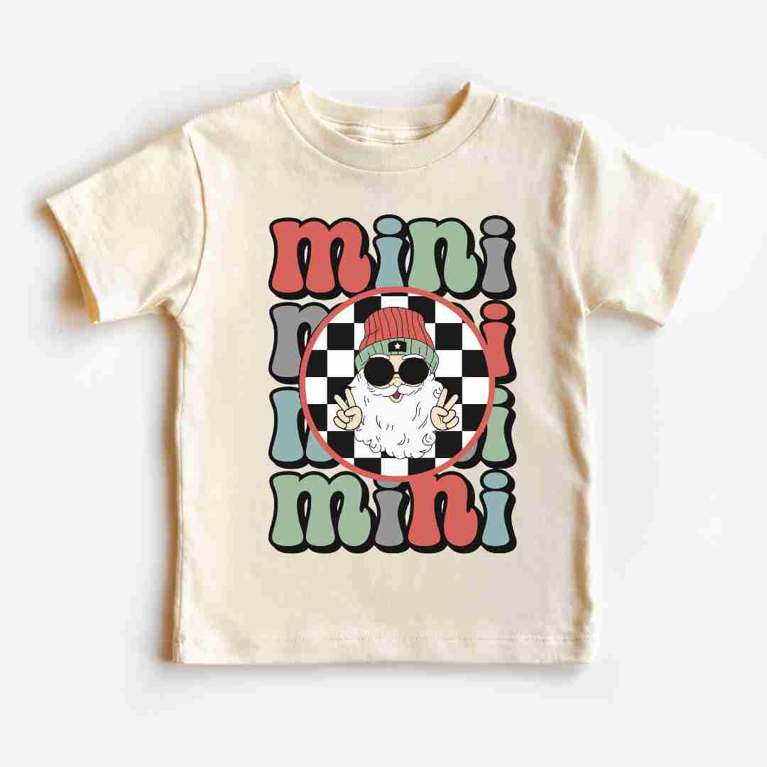Santa Mini Checkered DTF TRANSFER