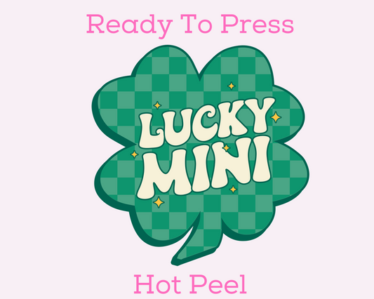 Lucky Mini St. Patrick's Day DTF TRANSFER or UV DTF STICKER