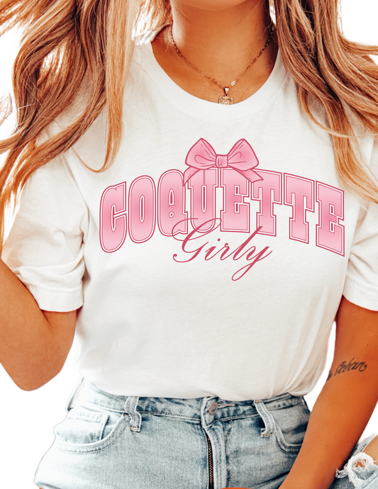 Coquette Bow Girly DTF TRANSFER or UV DTF STICKER DECAL