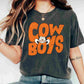 Cowboys (Orange) DTF TRANSFER or UV DTF STICKER