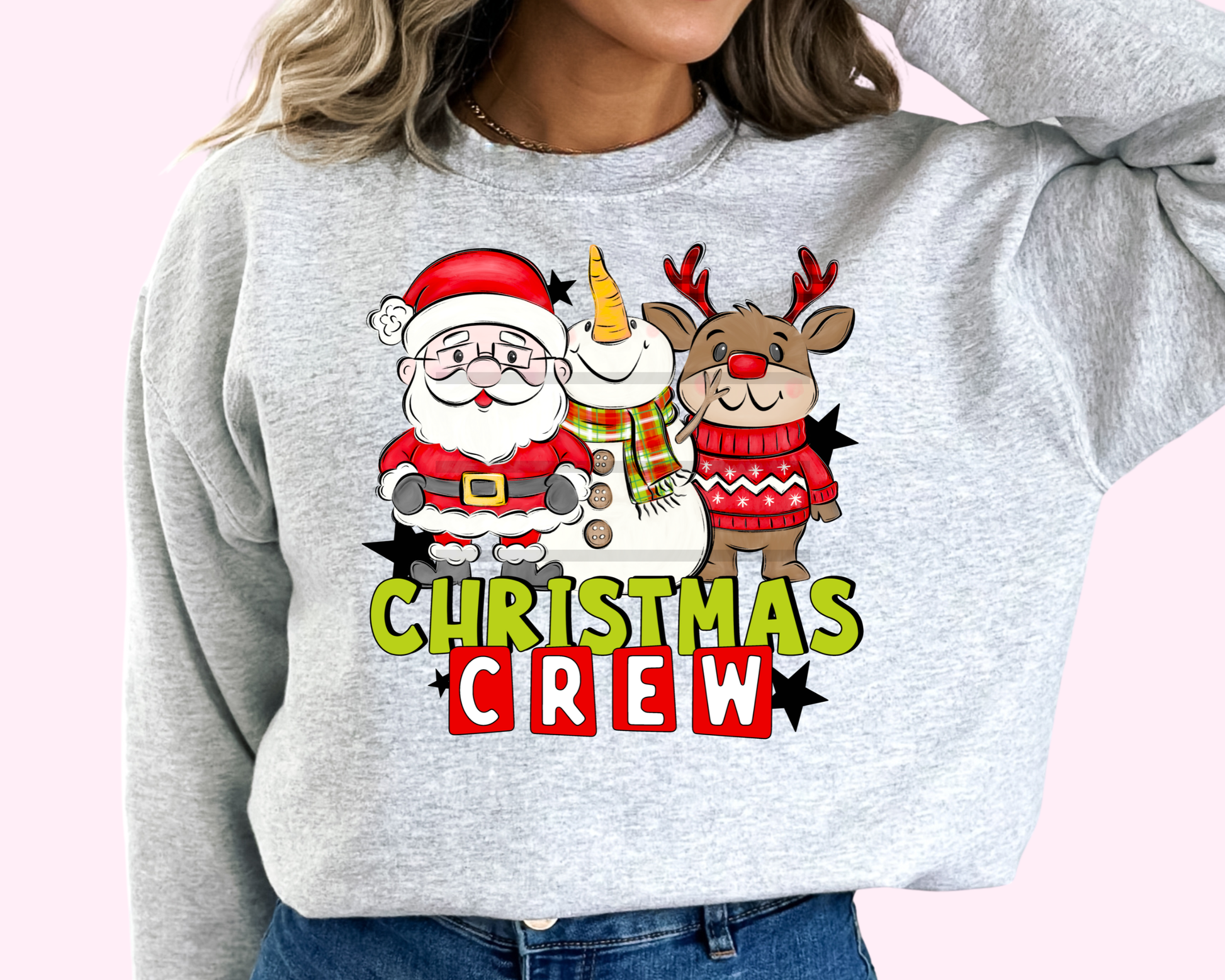 Christmas Crew Christmas DTF TRANSFER