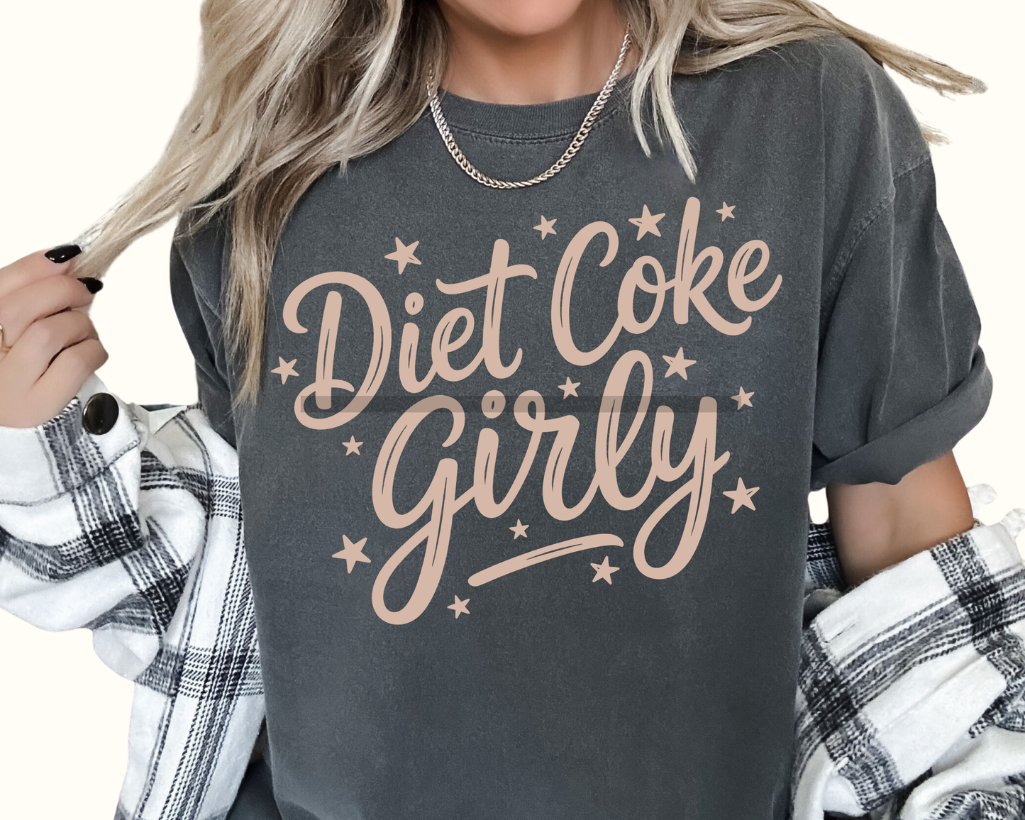 Diet Coke Girly DTF TRANSFER