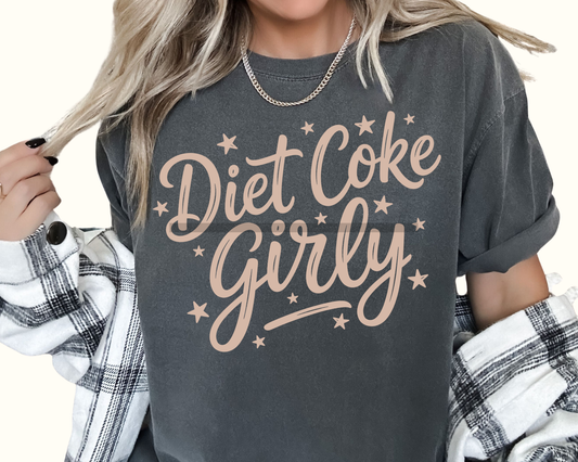Diet Coke Girly DTF TRANSFER