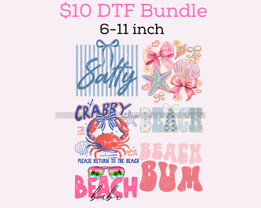 $10 Beach Bundle DTF Transfer