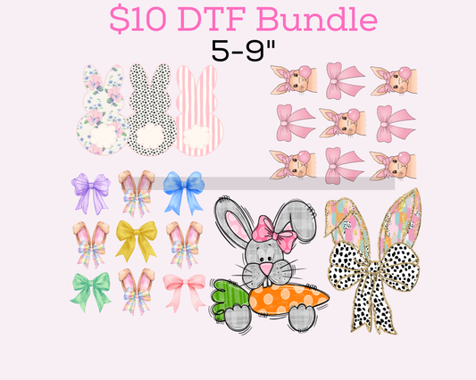 $10 Girl Youth Easter #1 Bundle DTF Transfer