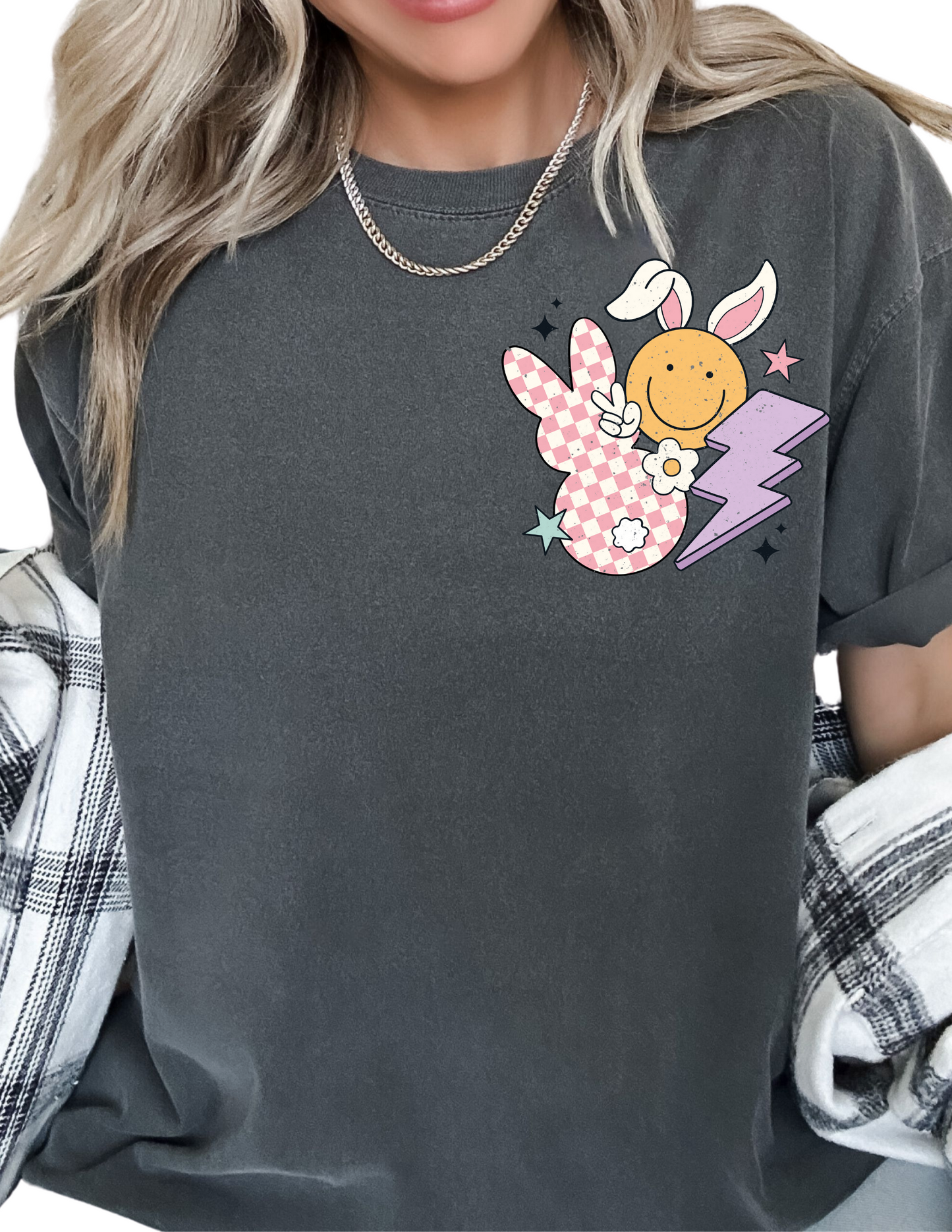 Pocket Easter Collage Easter DTF TRANSFER or UV DTF STICKER or UV DTF STICKER