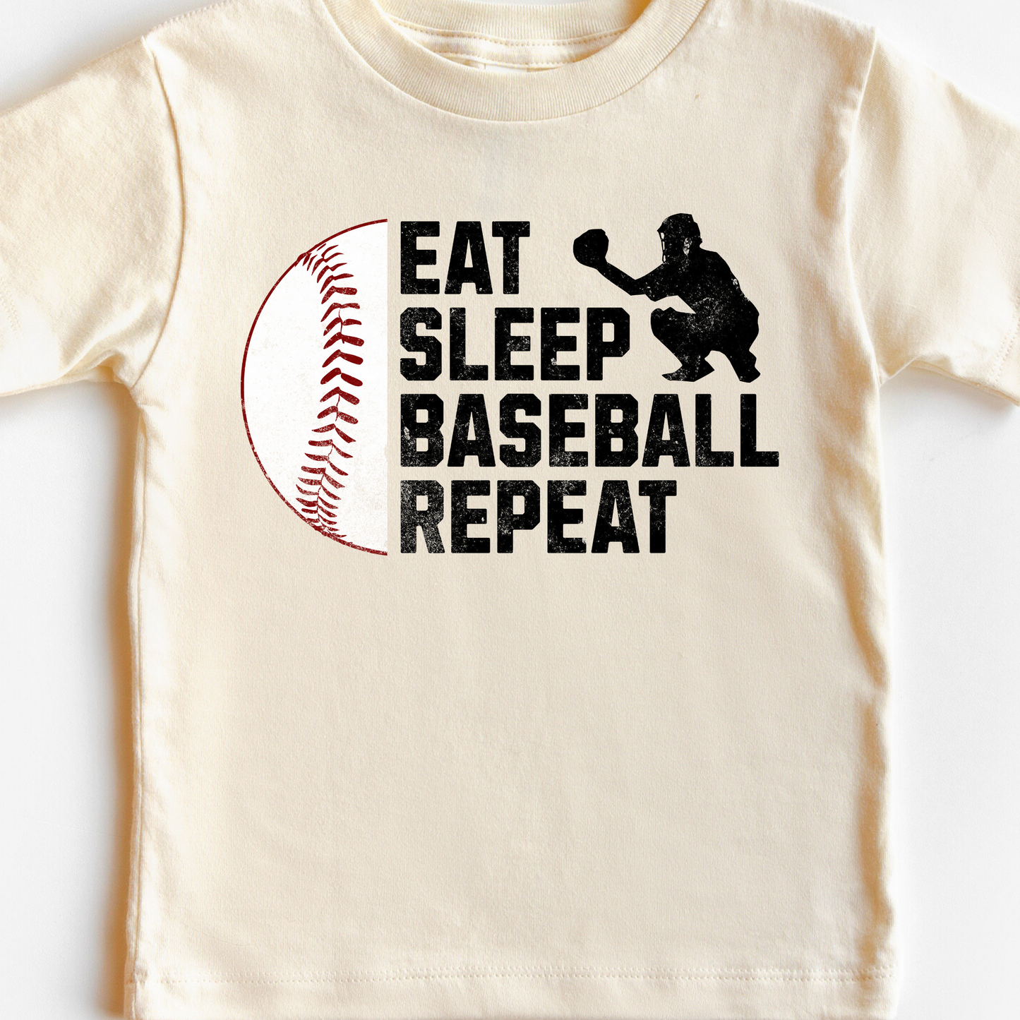 Eat Sleep Baseball DTF TRANSFER or UV DTF STICKER