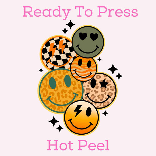 Happy Fall Collage DTF TRANSFER or UV DTF STICKER DECAL