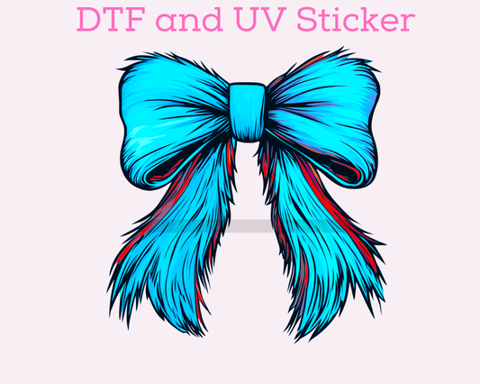 Dr S3uss Bow  DTF TRANSFER or UV DTF STICKER