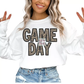 Faux Embroidery Leopard Game Day  DTF TRANSFER or UV DTF STICKER
