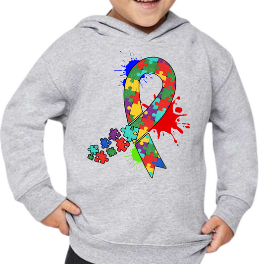 Autism Awareness Ribbon Autism Awareness DTF TRANSFER or UV DTF STICKER DECAL