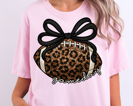 Leopard Football Game Day DTF Transfer