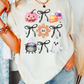 Witches Brew Watercolor Coquette Bow Collage Halloween DTF TRANSFER or UV DTF STICKER