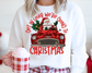 Get in Loser Santa Christmas DTF TRANSFER or UV DTF STICKER