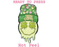 Lucky Charm Beanie St. Patrick's Day DTF TRANSFER or UV DTF STICKER DECAL