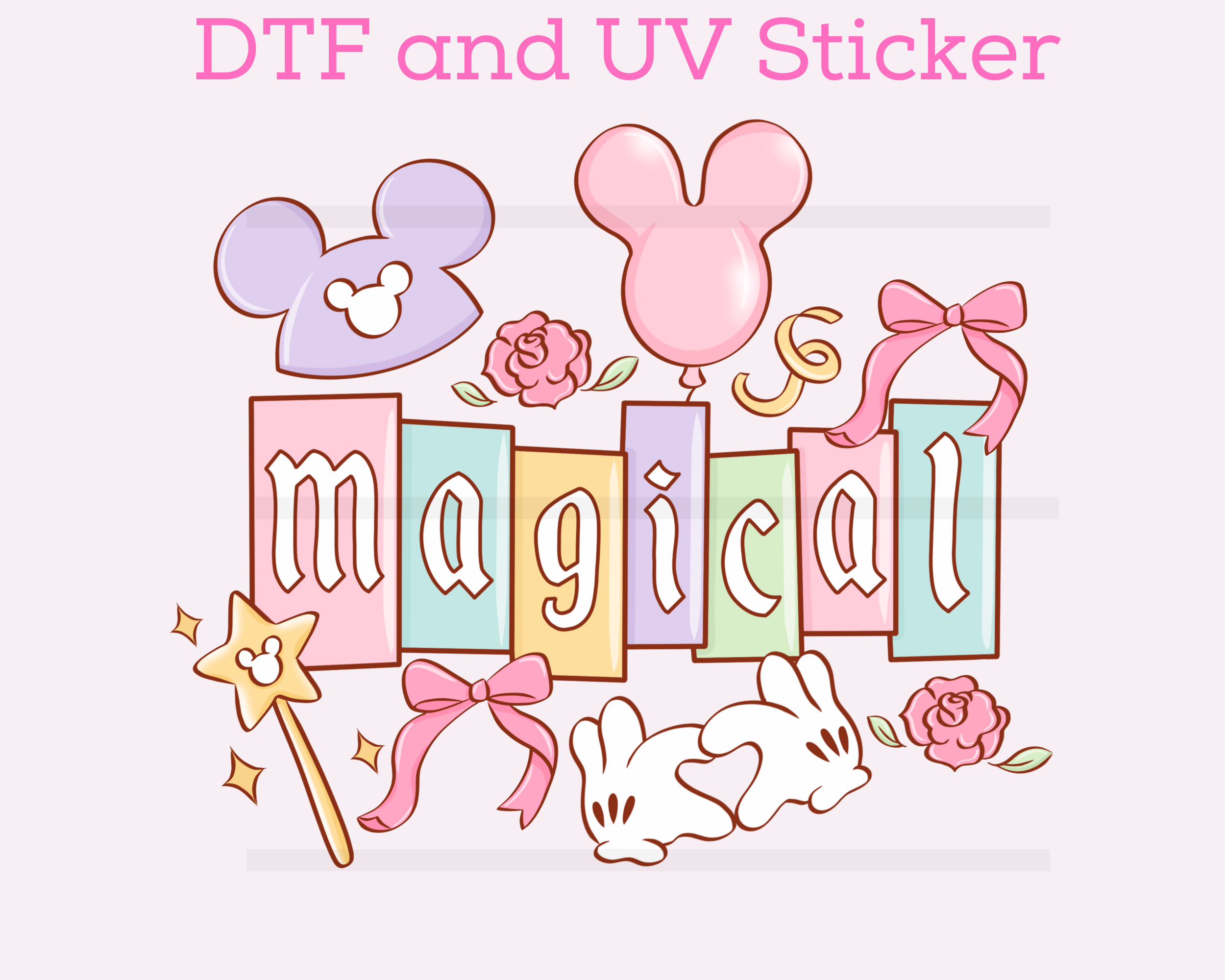 Magical DTF TRANSFER or UV DTF STICKER – Shop Happy Transfers