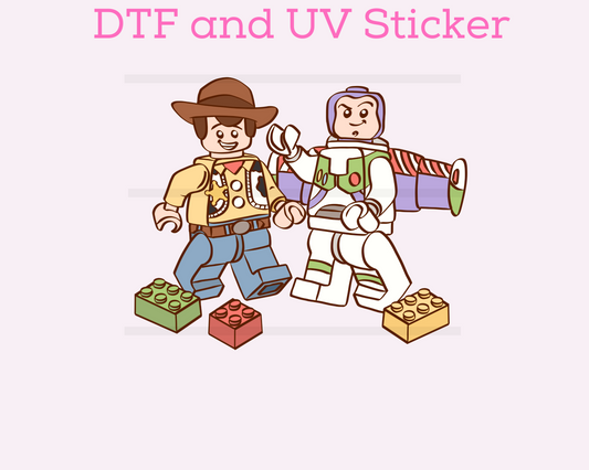 Magical T0y DTF TRANSFER or UV DTF STICKER