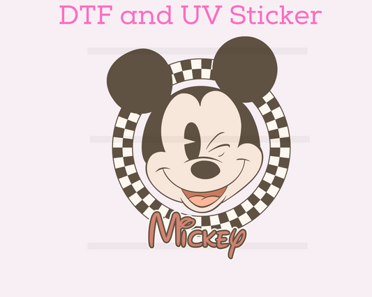 Magical Boy M0use DTF TRANSFER or UV DTF STICKER
