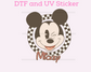Magical Boy M0use DTF TRANSFER or UV DTF STICKER
