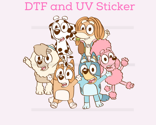 Magical Blu3 DTF TRANSFER or UV DTF STICKER