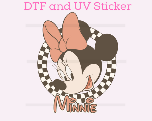 Magical Girl M0use DTF TRANSFER or UV DTF STICKER
