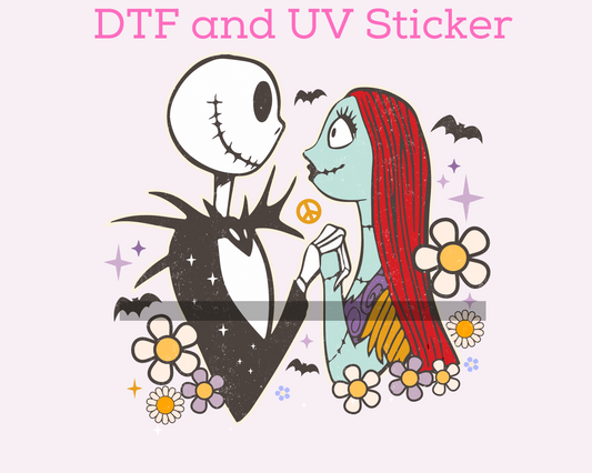 NBC Characters Daisy Halloween DTF TRANSFER or UV DTF STICKER