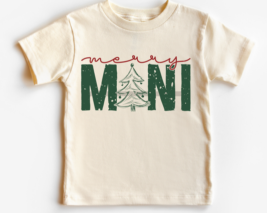 Merry Mini Stitch DTF TRANSFER or UV DTF STICKER