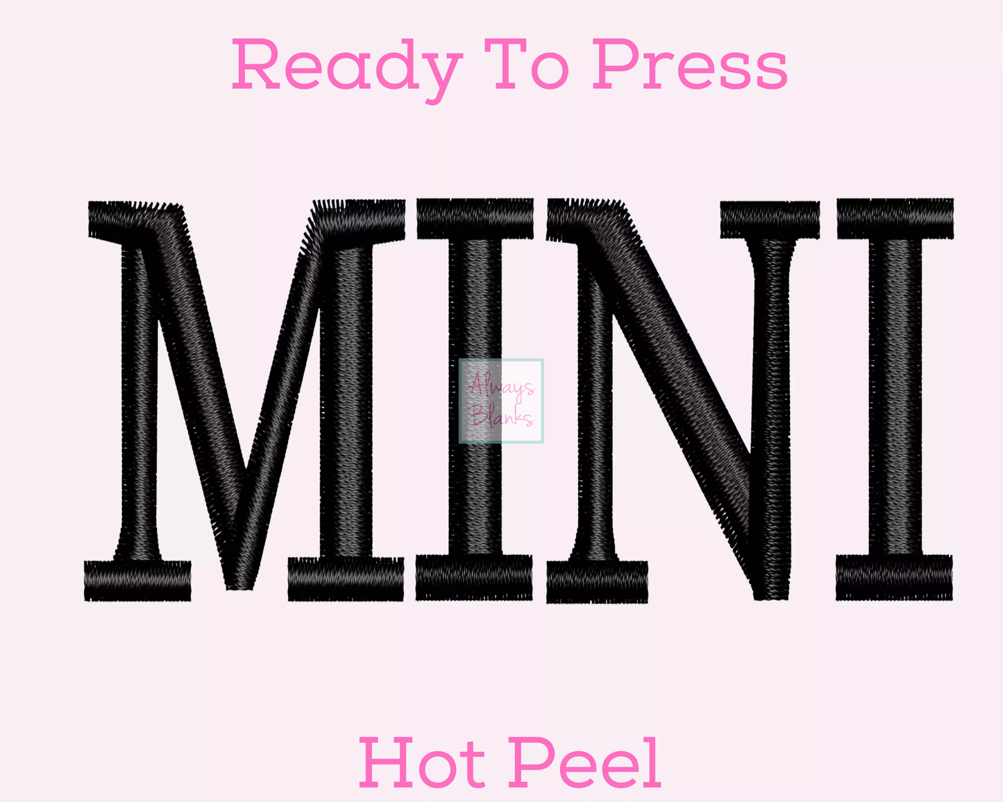 MINI Mini DTF TRANSFER or UV DTF STICKER DECAL