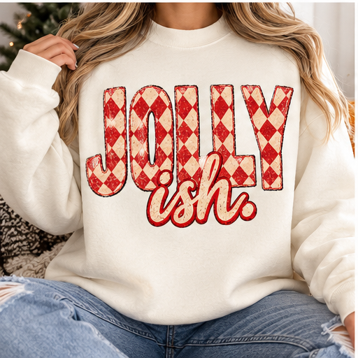 Jollyish Christmas DTF TRANSFER