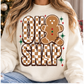 Oh Snap Gingerbread Christmas DTF TRANSFER