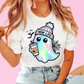 Mom Life Ombre Ghost Halloween DTF TRANSFER or UV DTF STICKER