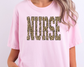 Nurse Leopard DTF TRANSFER or UV DTF STICKER DECAL