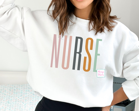 NURSE DTF TRANSFER or UV DTF STICKER DECAL