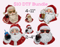 $10 Soda Santa Christmas Bundle 4- 11', 2 -4" DTF Transfer