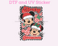 Magical M0use Merry Christmas Peppermint DTF TRANSFER or UV DTF STICKER