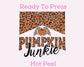 Pumpkin Junkie DTF TRANSFER