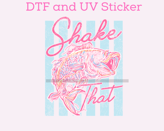 Shake that Bass DTF TRANSFER