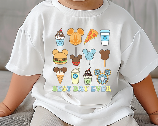 Magical Best Day Ever Snacks Boy DTF TRANSFER UV DTF STICKER