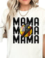 Softball Mama DTF TRANSFER or UV DTF STICKER DECAL