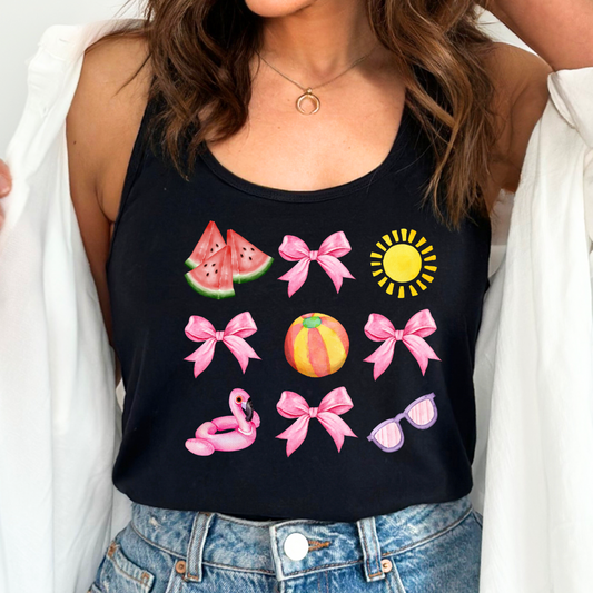 Coquette Summer Collage DTF TRANSFER or UV DTF STICKER