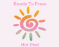 Pocket Sunshine Summer DTF TRANSFER or UV DTF STICKER