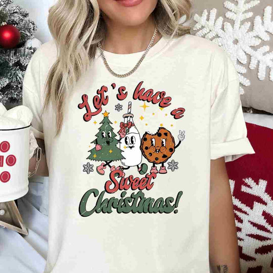 Let's Have A Sweet Christmas DTF TRANSFER or UV DTF STICKER