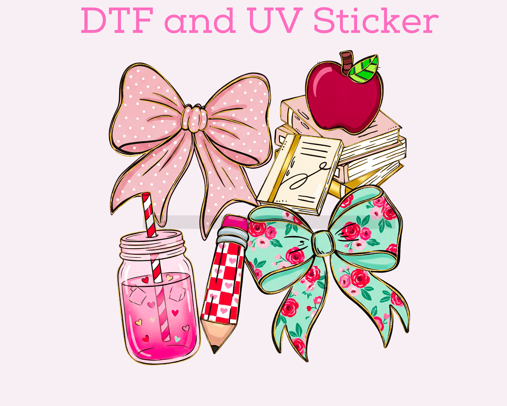 Teacher DTF TRANSFER or UV DTF STICKER DECAL
