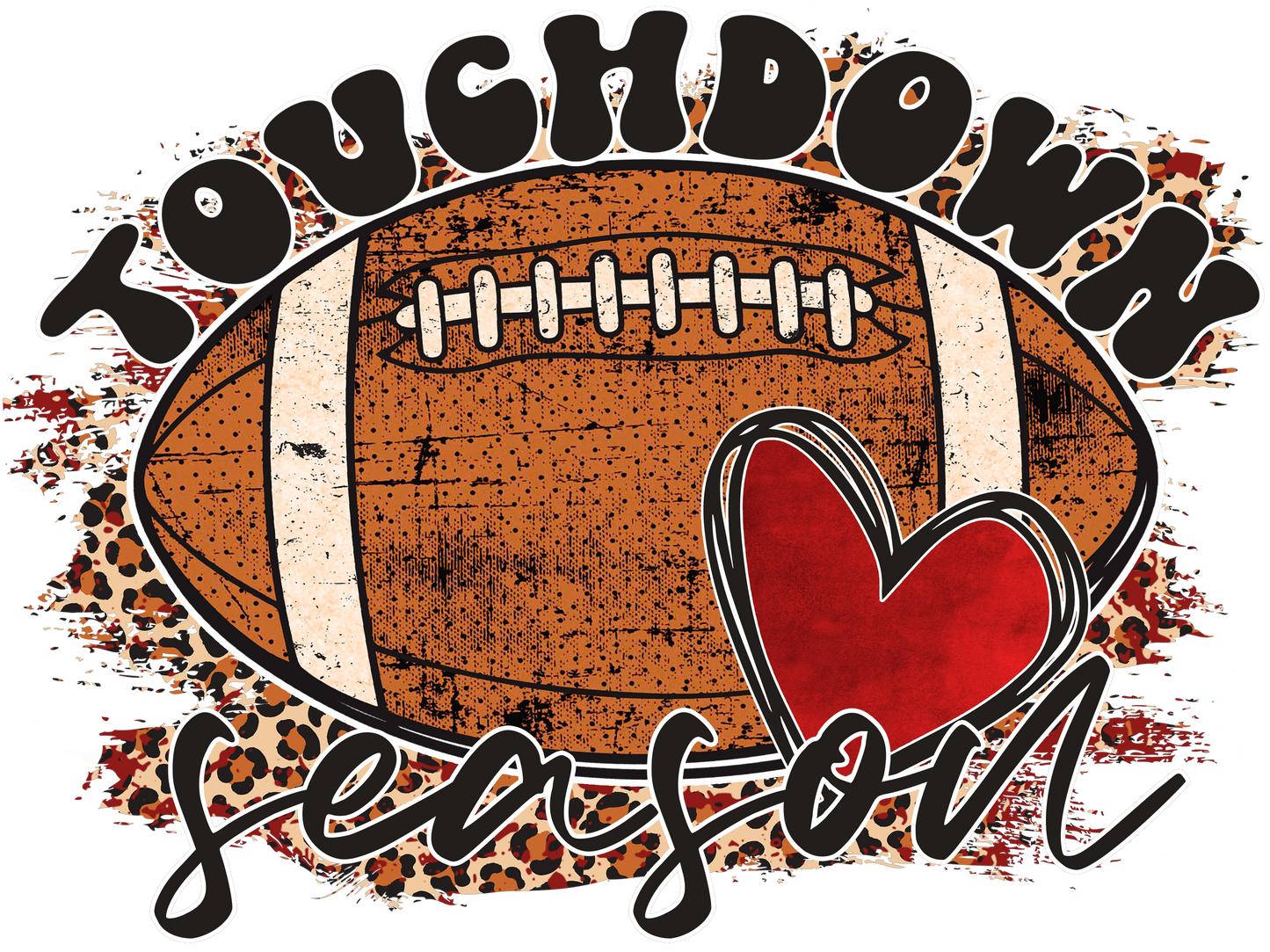 Touchdown Season DTF TRANSFER or UV DTF STICKER DECAL