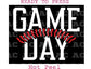 Game Day (White Text) Baseball DTF TRANSFER